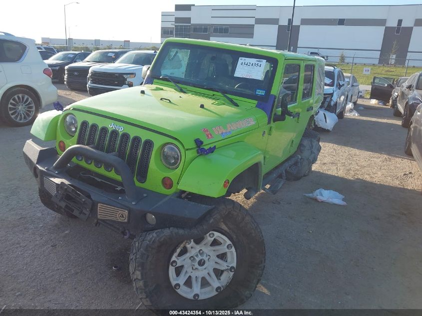 2012 Jeep Wrangler Unlimited Sahara VIN: 1C4HJWEG7CL232915 Lot: 43424354