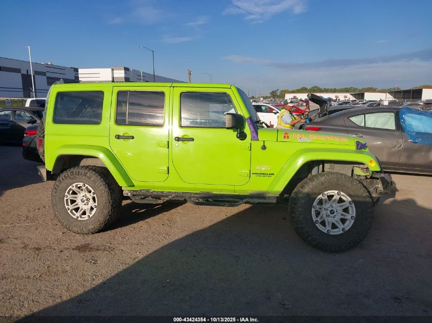 2012 Jeep Wrangler Unlimited Sahara VIN: 1C4HJWEG7CL232915 Lot: 43424354