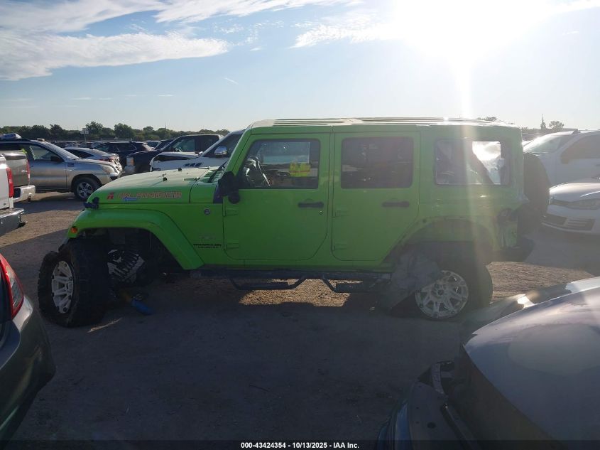 2012 Jeep Wrangler Unlimited Sahara VIN: 1C4HJWEG7CL232915 Lot: 43424354