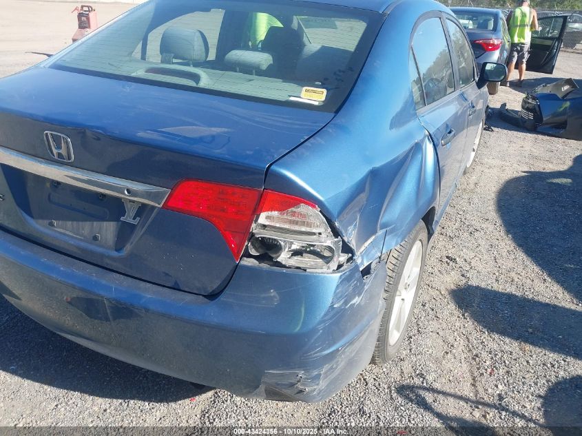 2010 Honda Civic Vp VIN: 19XFA1F3XAE079779 Lot: 43424356