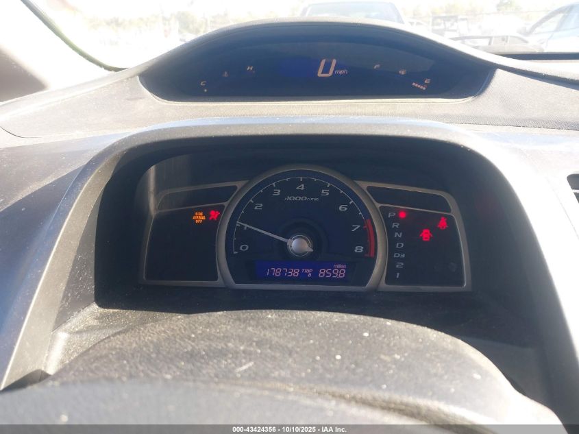 2010 Honda Civic Vp VIN: 19XFA1F3XAE079779 Lot: 43424356