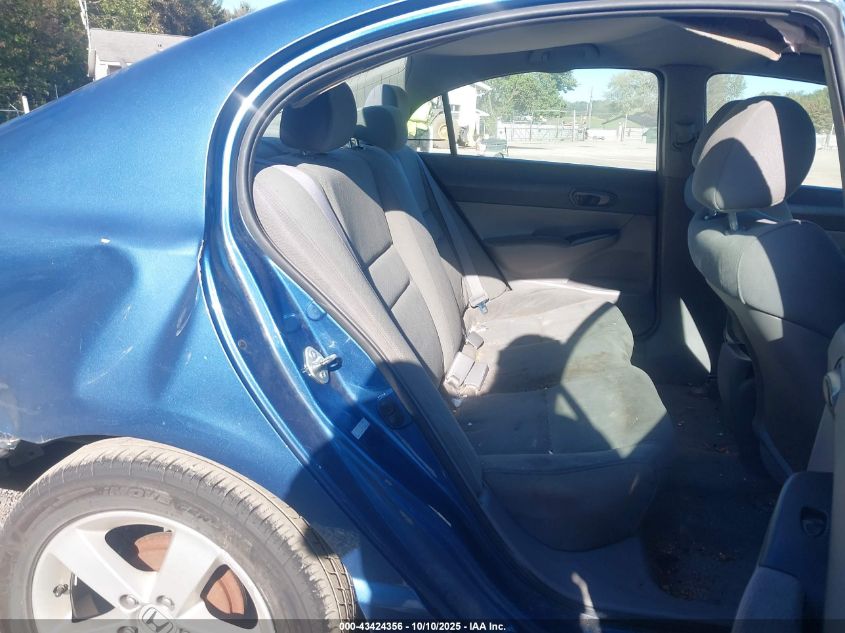 2010 Honda Civic Vp VIN: 19XFA1F3XAE079779 Lot: 43424356