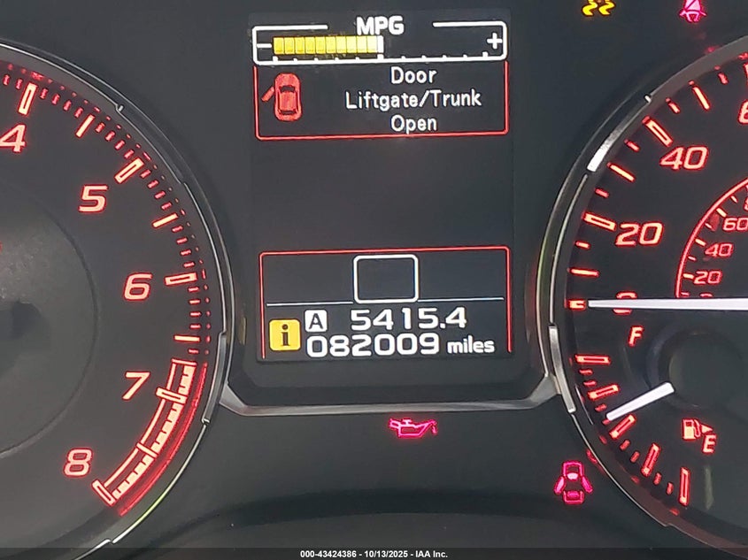 2015 SUBARU WRX JF1VA1A68F9816153