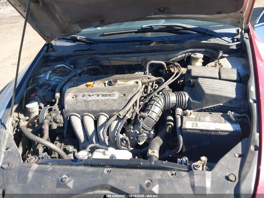 2003 Honda Accord 2.4 Lx VIN: 1HGCM56373A098704 Lot: 43424387