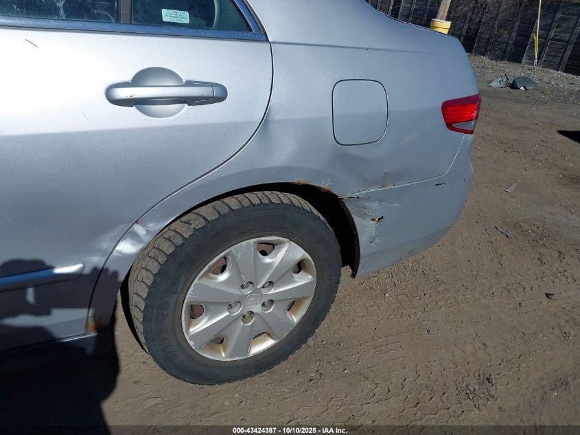 2003 Honda Accord 2.4 Lx VIN: 1HGCM56373A098704 Lot: 43424387