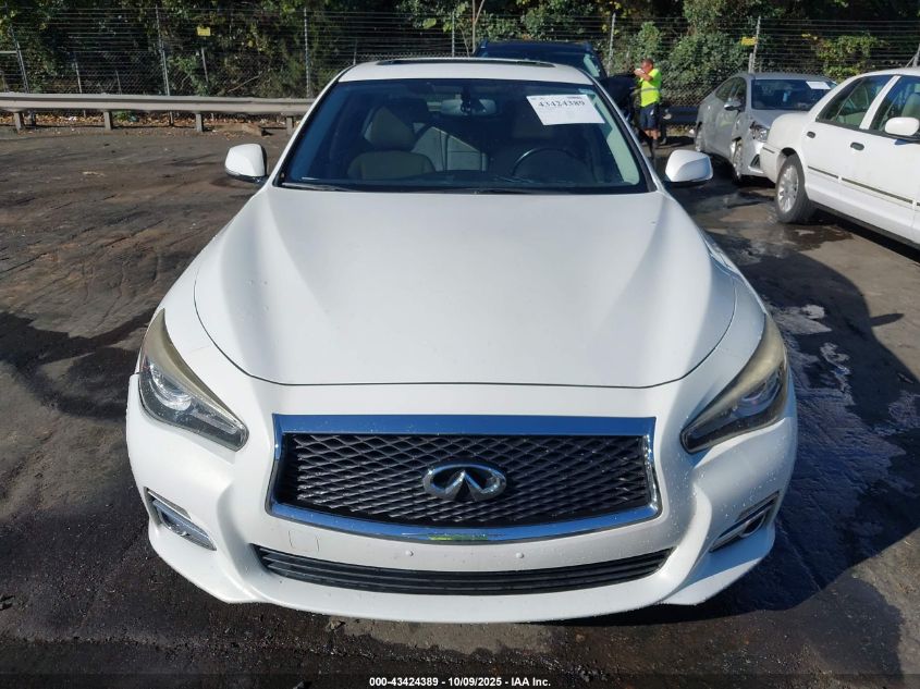 2015 Infiniti Q50 Premium VIN: JN1BV7AR0FM419552 Lot: 43424389