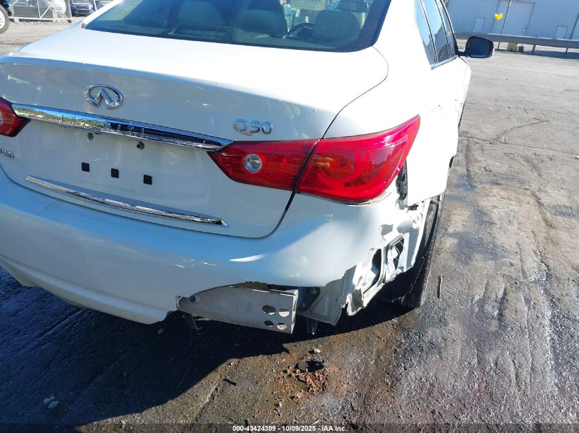 2015 Infiniti Q50 Premium VIN: JN1BV7AR0FM419552 Lot: 43424389