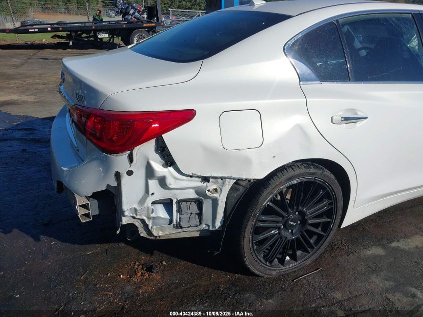 2015 Infiniti Q50 Premium VIN: JN1BV7AR0FM419552 Lot: 43424389