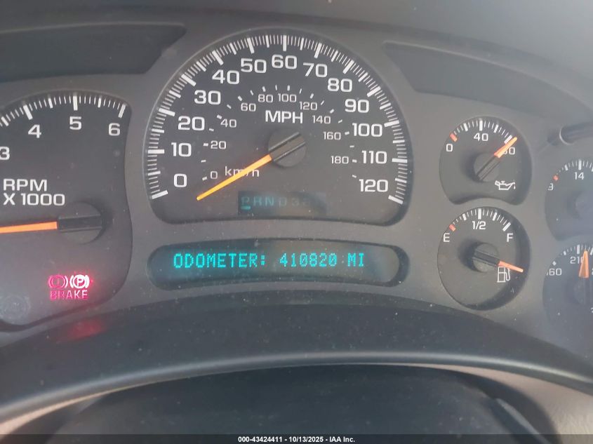 2003 Chevrolet Tahoe Lt VIN: 1GNEC13Z33R219619 Lot: 43424411