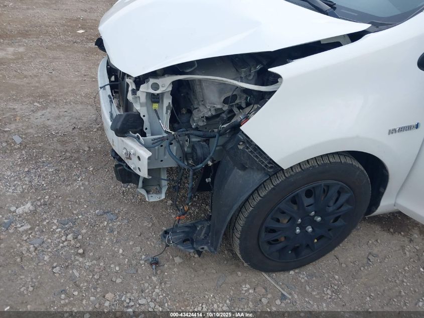 2012 Toyota Prius C Three VIN: JTDKDTB34C1512977 Lot: 43424414