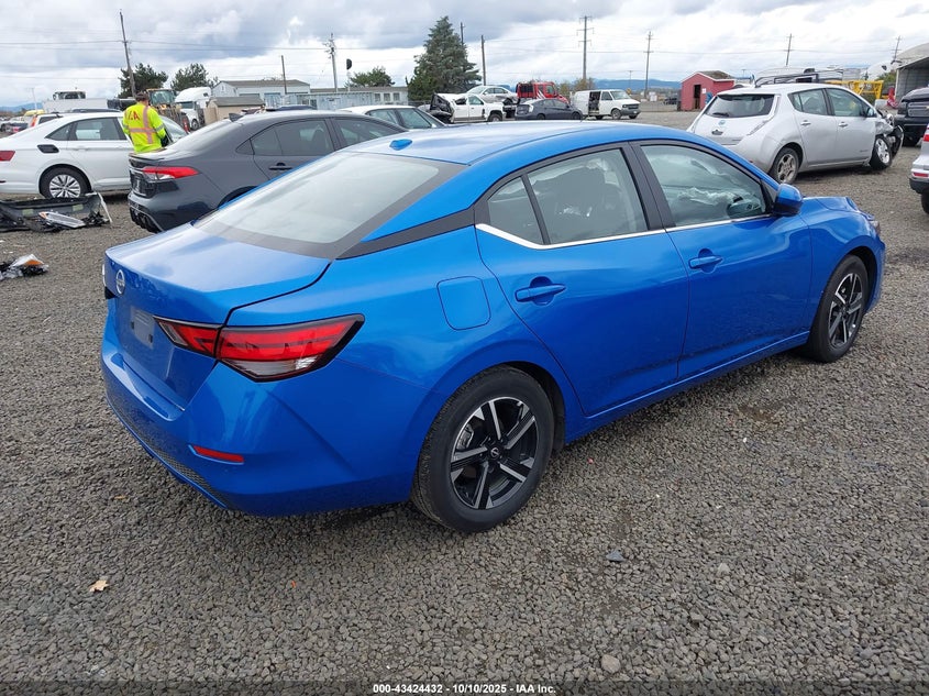 VIN 3N1AB8CV5SY308300 2025 NISSAN SENTRA SV