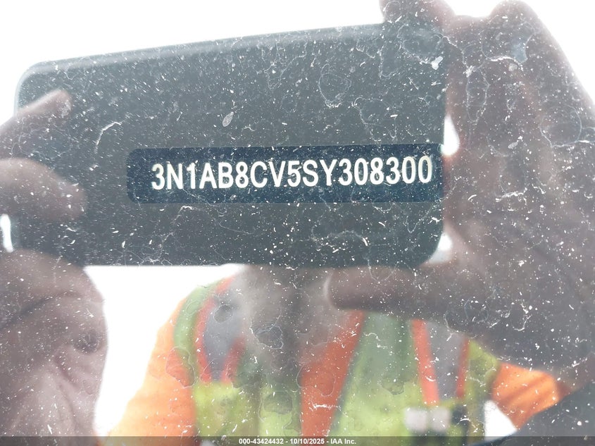 VIN 3N1AB8CV5SY308300 2025 NISSAN SENTRA SV