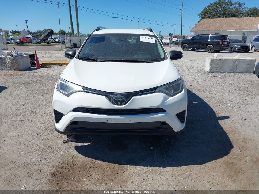 2018 Toyota Rav4 Le VIN: JTMBFREV0JJ744631 Lot: 43424447