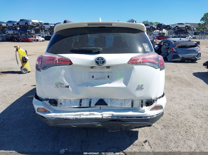 2018 Toyota Rav4 Le VIN: JTMBFREV0JJ744631 Lot: 43424447