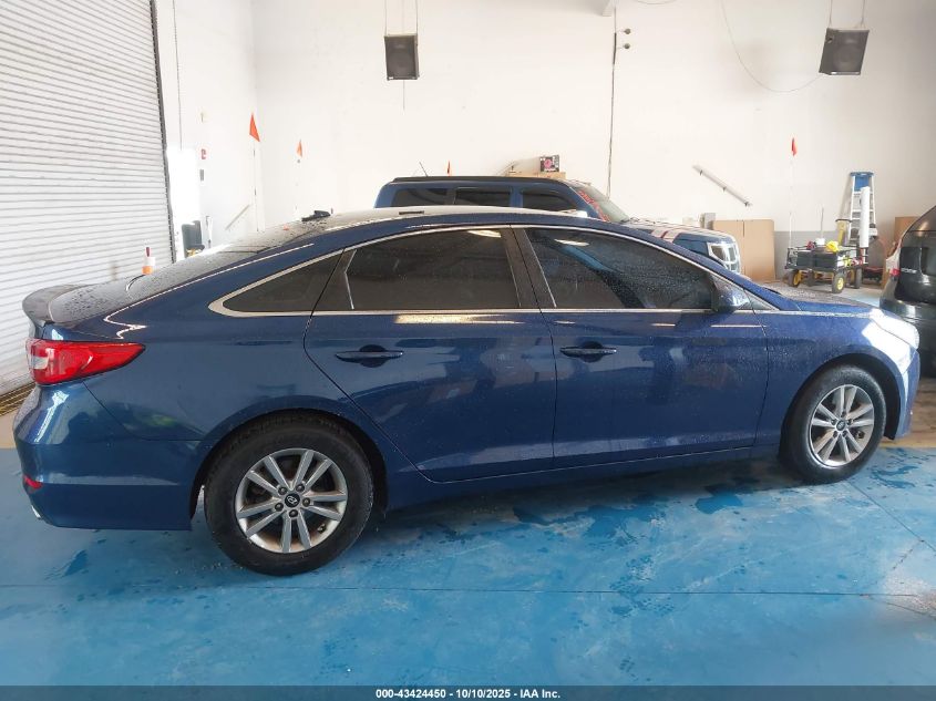 2017 Hyundai Sonata VIN: 5NPE24AF5HH447884 Lot: 43424450