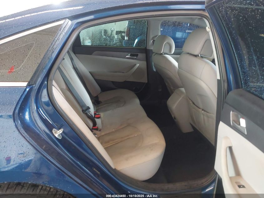 2017 Hyundai Sonata VIN: 5NPE24AF5HH447884 Lot: 43424450