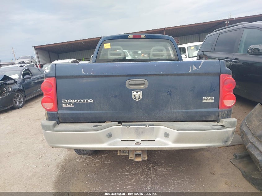 2006 Dodge Dakota Slt VIN: 1D7HE48N46S665949 Lot: 43424458
