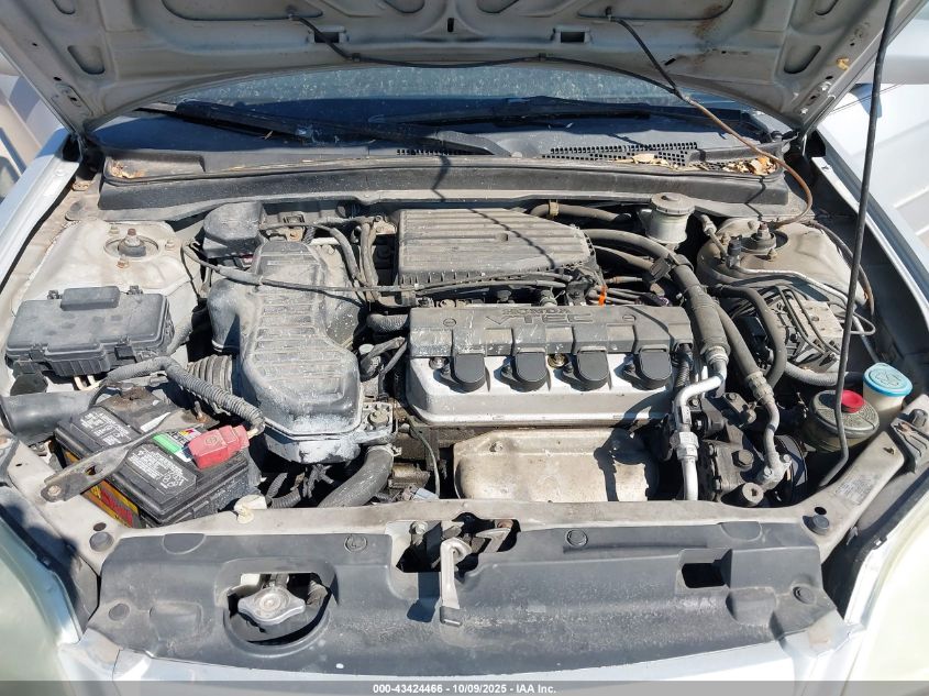 2002 Honda Civic Ex VIN: 2HGES26752H525040 Lot: 43424466