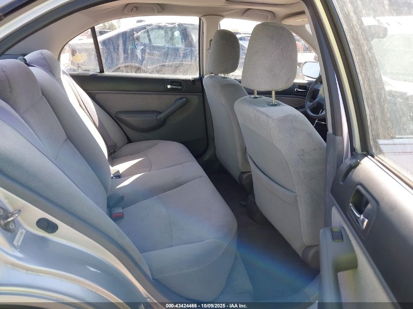 2002 Honda Civic Ex VIN: 2HGES26752H525040 Lot: 43424466