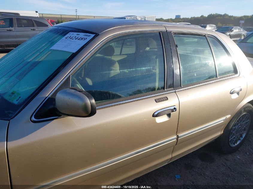 1999 Mercury Grand Marquis Gs VIN: 2MEFM74WXXX703928 Lot: 43424489