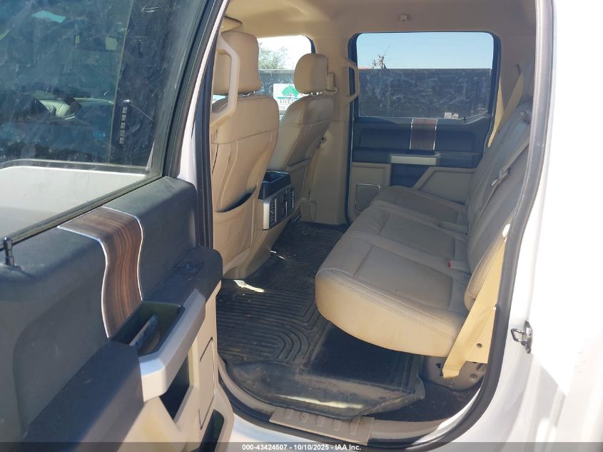 2016 Ford F-150 Lariat VIN: 1FTEW1EF9GKE42927 Lot: 43424507