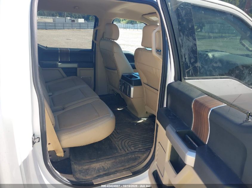 2016 Ford F-150 Lariat VIN: 1FTEW1EF9GKE42927 Lot: 43424507