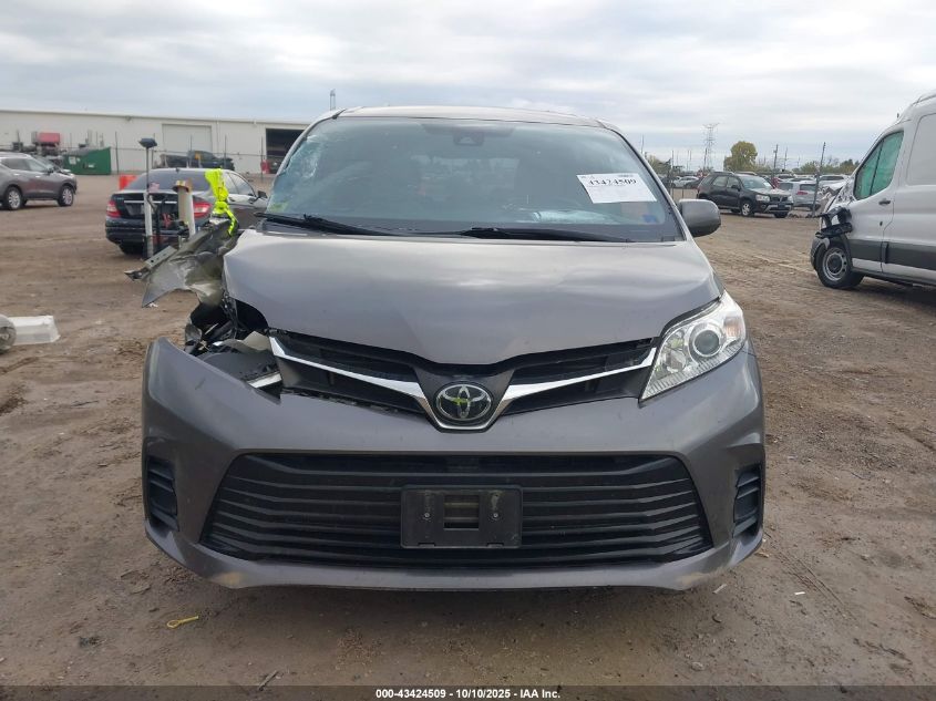 2019 Toyota Sienna Le 8 Passenger VIN: 5TDKZ3DC8KS970411 Lot: 43424509