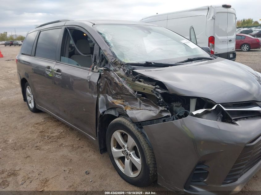 2019 Toyota Sienna Le 8 Passenger VIN: 5TDKZ3DC8KS970411 Lot: 43424509