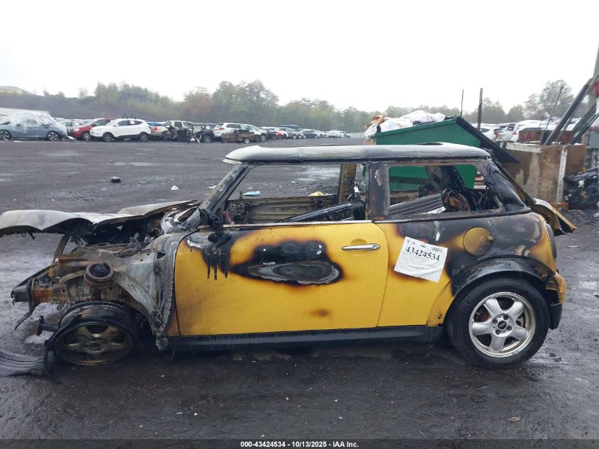 2007 Mini Cooper VIN: WMWMF335X7TU62659 Lot: 43424534