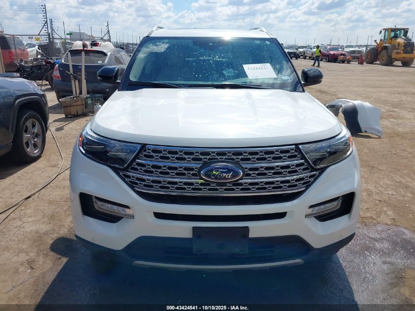 2021 Ford Explorer Limited VIN: 1FMSK7FH4MGC49063 Lot: 43424541