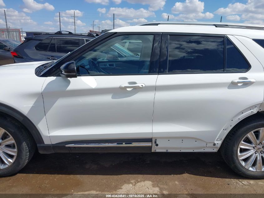 2021 Ford Explorer Limited VIN: 1FMSK7FH4MGC49063 Lot: 43424541