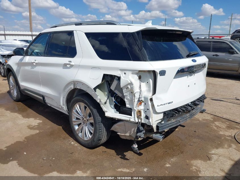 2021 Ford Explorer Limited VIN: 1FMSK7FH4MGC49063 Lot: 43424541