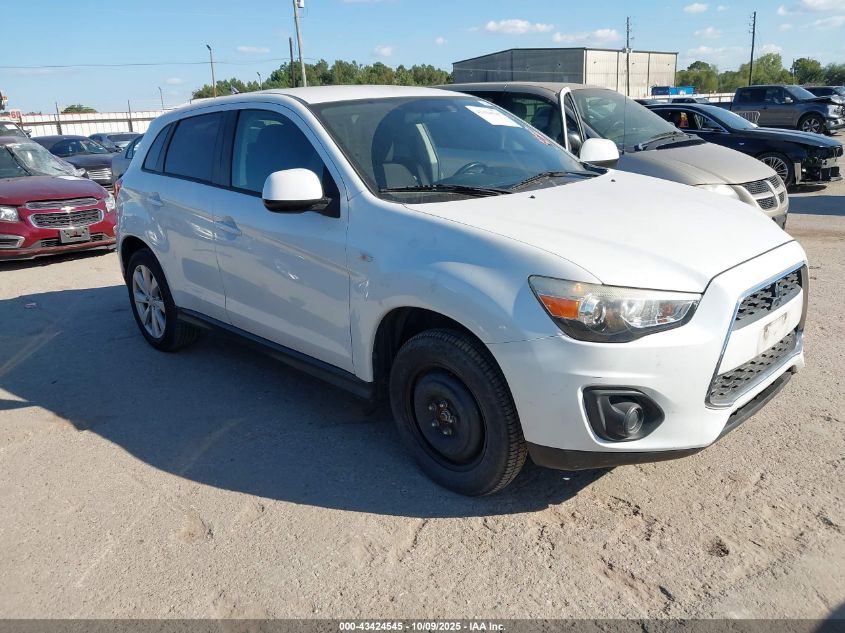 2015 Mitsubishi Outlander Sport Es VIN: 4A4AP3AU0FE011314 Lot: 43424545