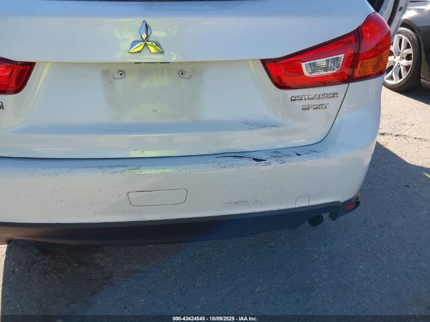 2015 Mitsubishi Outlander Sport Es VIN: 4A4AP3AU0FE011314 Lot: 43424545