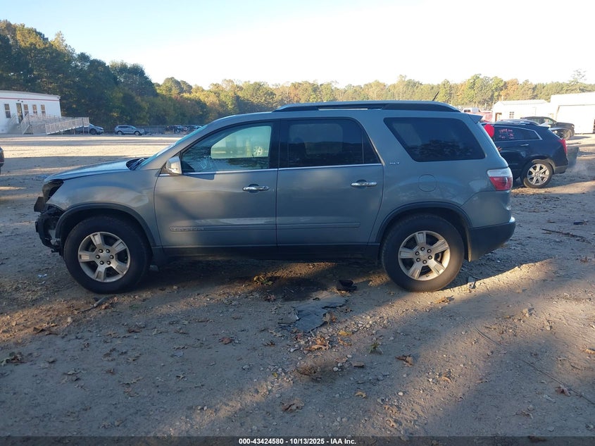 2008 GMC Acadia Slt-2 VIN: 1GKER33768J145625 Lot: 43424580