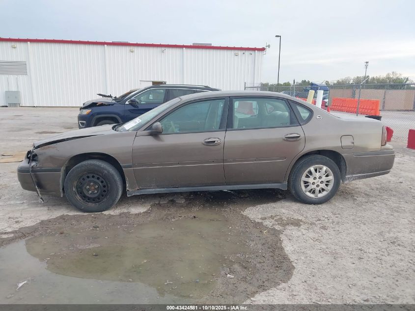 2002 Chevrolet Impala VIN: 2G1WF52E029145152 Lot: 43424581