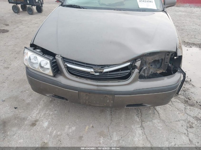 2002 Chevrolet Impala VIN: 2G1WF52E029145152 Lot: 43424581