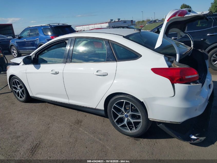 2017 Ford Focus Sel VIN: 1FADP3H26HL308018 Lot: 43424623