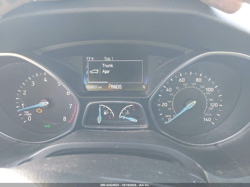 2017 Ford Focus Sel VIN: 1FADP3H26HL308018 Lot: 43424623