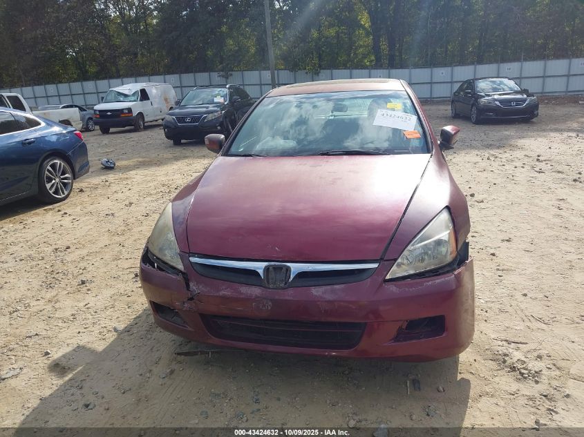 2006 Honda Accord 2.4 Ex VIN: 1HGCM56816A083440 Lot: 43424632