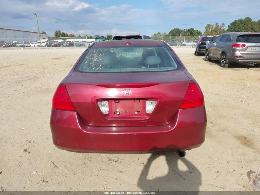 2006 Honda Accord 2.4 Ex VIN: 1HGCM56816A083440 Lot: 43424632