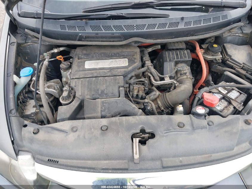 2010 Honda Civic Hybrid VIN: JHMFA3F23AS002735 Lot: 43424655