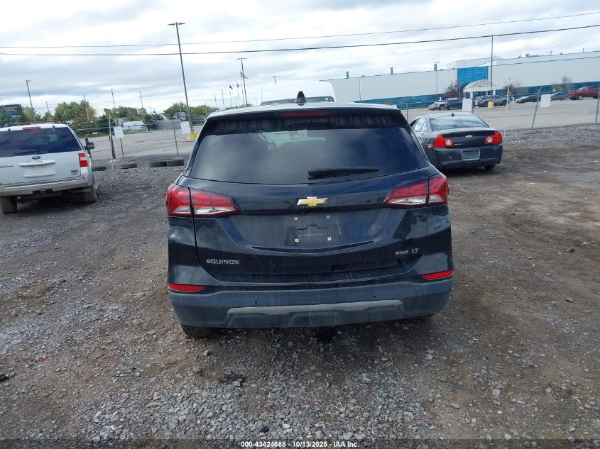 2022 Chevrolet Equinox Awd Lt VIN: 3GNAXUEV7NL248260 Lot: 43424688