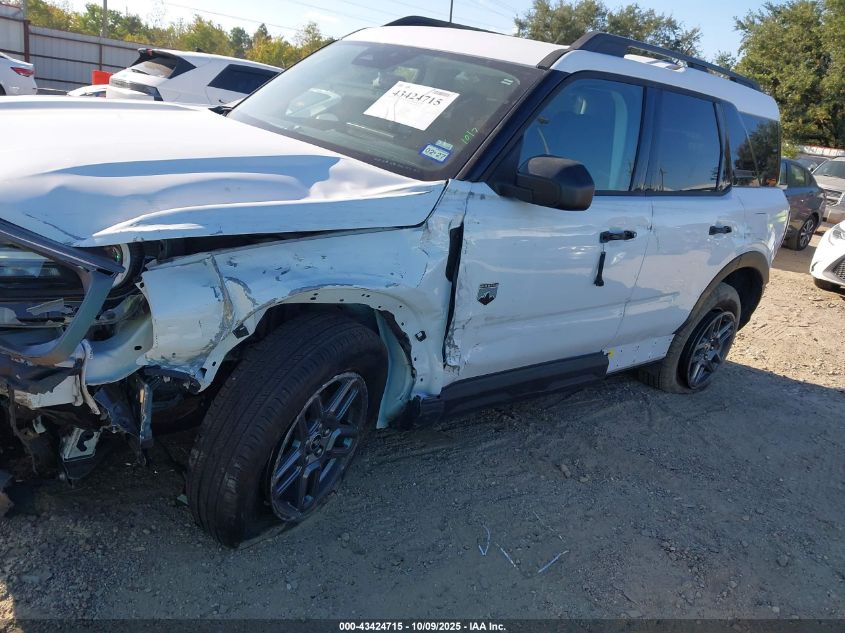 2025 Ford Bronco Sport Big Bend VIN: 3FMCR9BNXSRE34649 Lot: 43424715