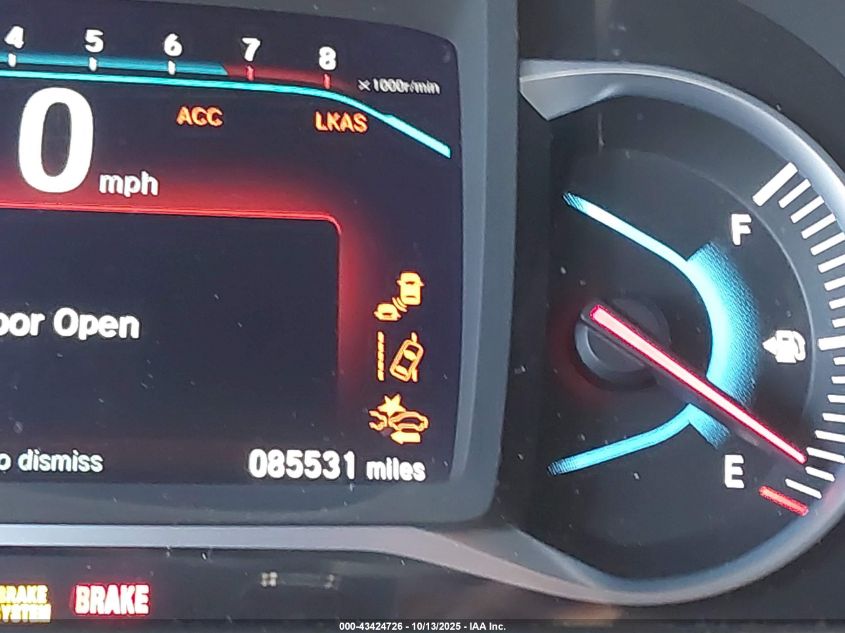 2020 Honda Pilot 2Wd Ex-L VIN: 5FNYF5H54LB007005 Lot: 43424726