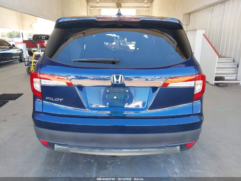 2020 Honda Pilot 2Wd Ex-L VIN: 5FNYF5H54LB007005 Lot: 43424726