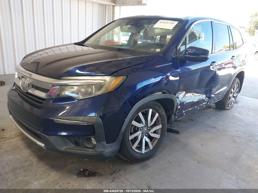 5FNYF5H54LB007005 2020 HONDA PILOT photo no. 2