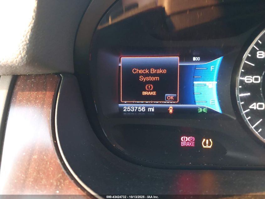 2013 Ford Edge Limited VIN: 2FMDK3KC8DBB10797 Lot: 43424732