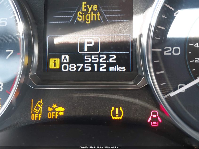 2017 Subaru Crosstrek 2.0I Premium VIN: JF2GPADC3H8237813 Lot: 43424746