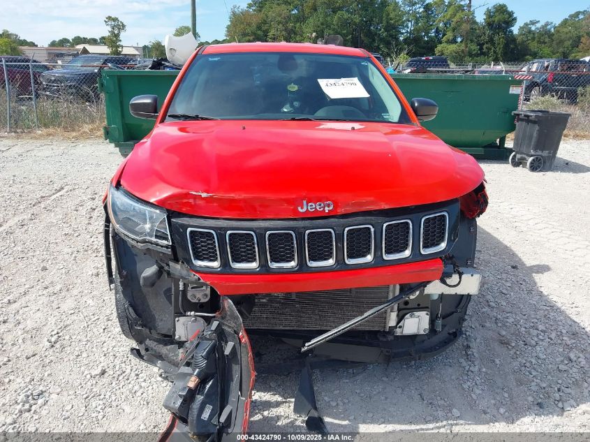 2019 Jeep Compass Sport Fwd VIN: 3C4NJCAB9KT819826 Lot: 43424790